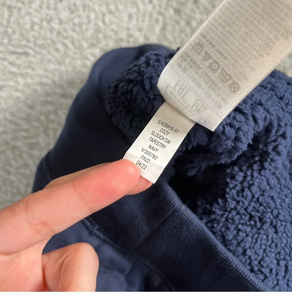 Gap Kids NWT Navy Blue Cozy Lined Sweatpants‎ Size XL (12)